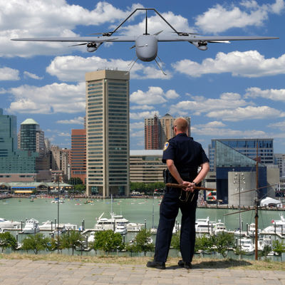 HXCG468 Load 6.5KG VTOL Fixed Wing Drone Industrial For Police Marine Military