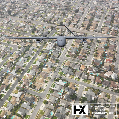 HXCG468 Load 6.5KG VTOL Fixed Wing Drone Industrial For Police Marine Military