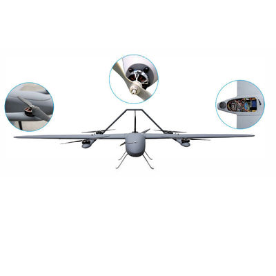 HXCG468 Load 6.5KG VTOL Fixed Wing Drone Industrial For Police Marine Military