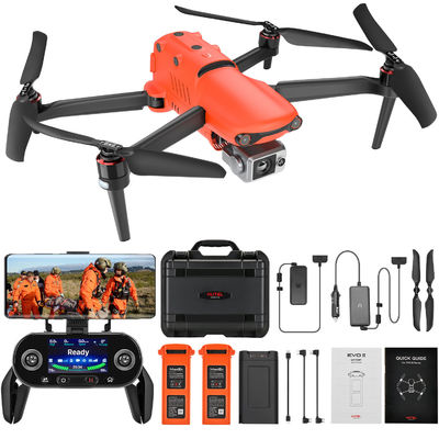 Long Time Fire Brigade Drone Security Patrol Drone 640x512 Thermal Imaging Camera PTZ HX640T-P