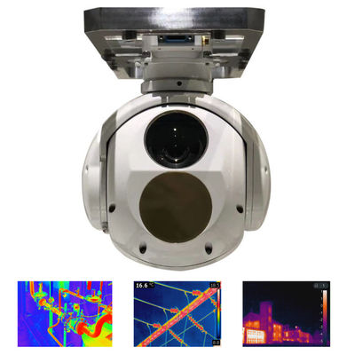 OEM Drone Thermal Imaging Camera Pod 30X Zoom Payload Monitoring Kamera Pelacakan UAV HXTS01C-1