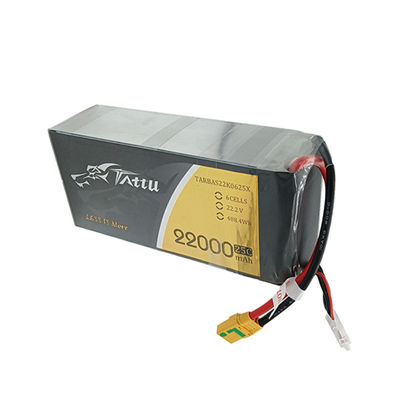 22.2V TATTU 22000mah 6S 25C Lipo Battery Long Life VTOL UAV Fixed Wing Multirotor Battery