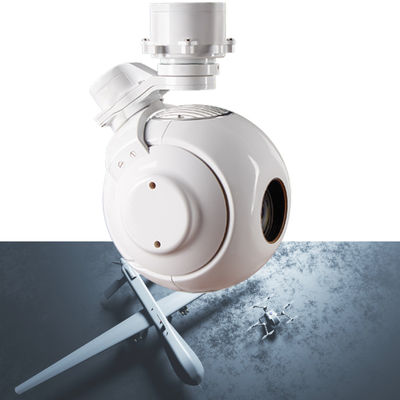 3 Axis 30x Continuous Zoom UAV Pod Gimbal 8KM Car Recognition Distance HXTS01T