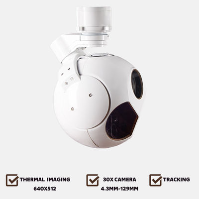 1KG Weight UAV Pod Monitoring Camera Uncooled Infrared Thermal Camera HXTS01DT