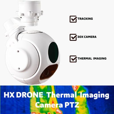 HXTS01BT 860g 640X512 PTZ Kamera Drone Kamera Pencitraan Termal Untuk Drone HXTS01BT