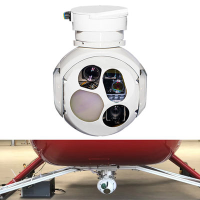 Ringan 21KG Drone Pod 30X Zoom Kamera HD Gimbal PTZ Pelacakan Otomatis HXTS20
