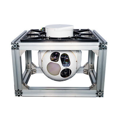 Ringan 21KG Drone Pod 30X Zoom Kamera HD Gimbal PTZ Pelacakan Otomatis HXTS20