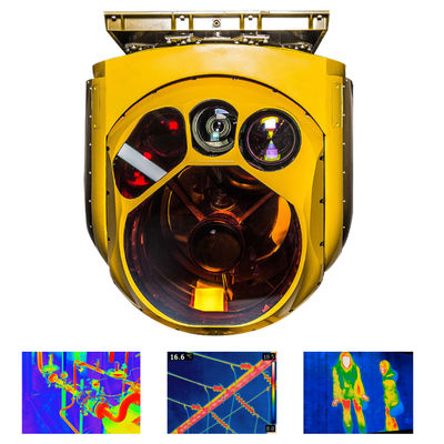 Thermal Infrared EO IR Camera Thermal Drone Camera Fungsi Anti Kemacetan OEM HXTS80