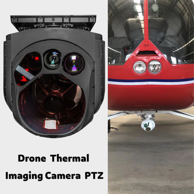 HXTS80 EO/IR 20KM Recognition Distance Infrared Thermal Drone Pod UAV Camera Gimbal PTZ HXTS80