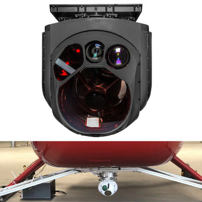 HXTS80 EO/IR 20KM Recognition Distance Infrared Thermal Drone Pod UAV Camera Gimbal PTZ HXTS80