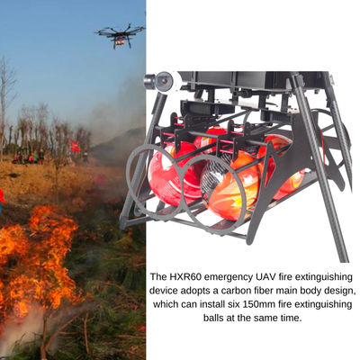 Multifunctional Multi Rotor Army Military UAV Drones For Search Rescue ODM HXR60
