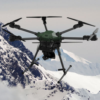 HXF600 Foldable Rotary Wing Drones UAV Industrial Inspection 15KM Flight Distance HXF600