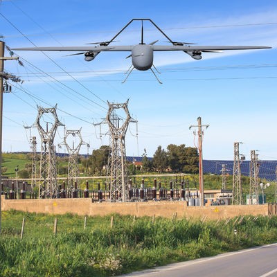 Customized Unmanned Aerial Industrial Inspection Drone UAV Police Surveillance With Infrared Laser Radar HXCG468