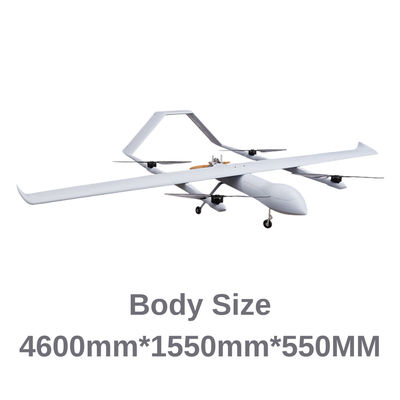 Oil Powered 30KG Thermal Imaging Drone Security Inspection Military VTOL UAV PTZ HX4HFW460