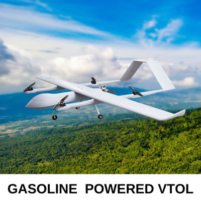 Oil Powered 30KG Thermal Imaging Drone Security Inspection Military VTOL UAV PTZ HX4HFW460