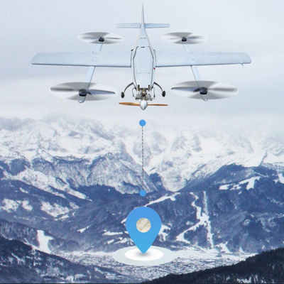 फिक्स्ड विंग ऑयल इलेक्ट्रिक हाइब्रिड VTOL UAV सुरक्षा बचाव पुलिस सैन्य ड्रोन HX4HFW325