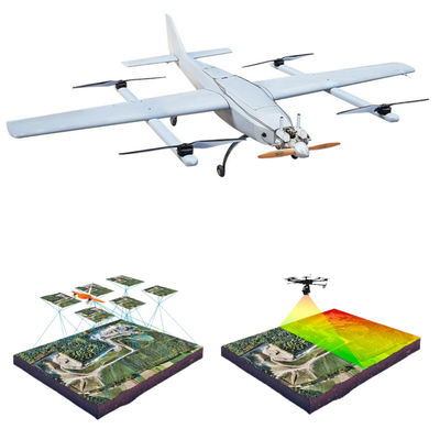 el despegue vertical de los 5000m fijó a Wing Drone Surveying Aerial Mapping con la vaina HX4HFW325 del UAV