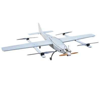 फिक्स्ड विंग ऑयल इलेक्ट्रिक हाइब्रिड VTOL UAV सुरक्षा बचाव पुलिस सैन्य ड्रोन HX4HFW325