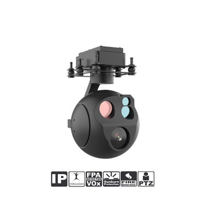 640×512 Drone Thermal Camera 30x Zoom Drone Camera With 35mm Lens Laser Rangefinder HXDC130P