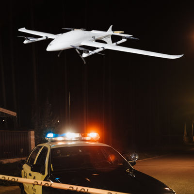 3.5hours Security Police Department Drone UAV Vertical Takeoff With Loudspeaker HXCETUS-240