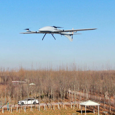 1.6KG Load VTOL Fixed Wing Aerial Mapping Drone 3.5Hour With Surveying Tilt Camera HXCETUS-240