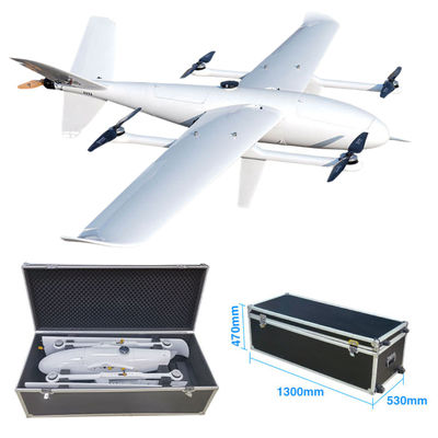 Muat Thermal Pod 30X Camera VTOL Security Pesawat UAV 4800m Ketinggian Penerbangan HXAYK-250
