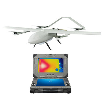 HX330PRO Load 1to 3KG Military VTOL Drone UAV 640x512 Resolution