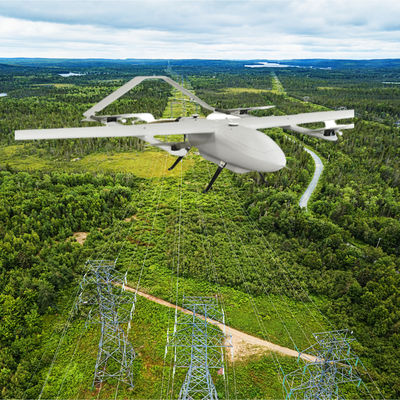 HX330PRO Industrial Drone 3200mm Wingspan Length Load 3KG Package 2Hours VTOL Delivery Drone