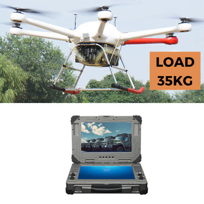 Fire Rescue Drone UAV Security Payload 35KG 6 Rotor Industrial Grade HX160MP