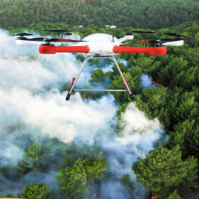 Fire Rescue Drone UAV Security Payload 35KG 6 Rotor Industrial Grade HX160MP