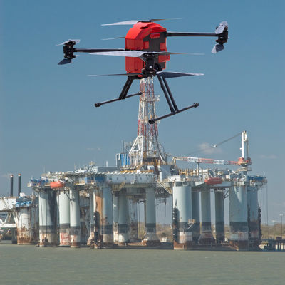 815mm Wheelbase 1.4h Endurance Carbon Fiber Security UAV Multi Rotor Emergency Rescue HXN1-R