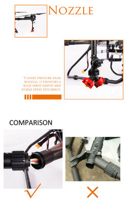 Load 20KG 20L Pesticide Drone Sprayer Six Propellers Farm Sprayer Drone HXGX22