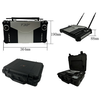 HXT30S 10.1inch LCD Dual Screen Portable UAV Ground Station Joystick Intel I5 CPU Windows10/Linux Computer